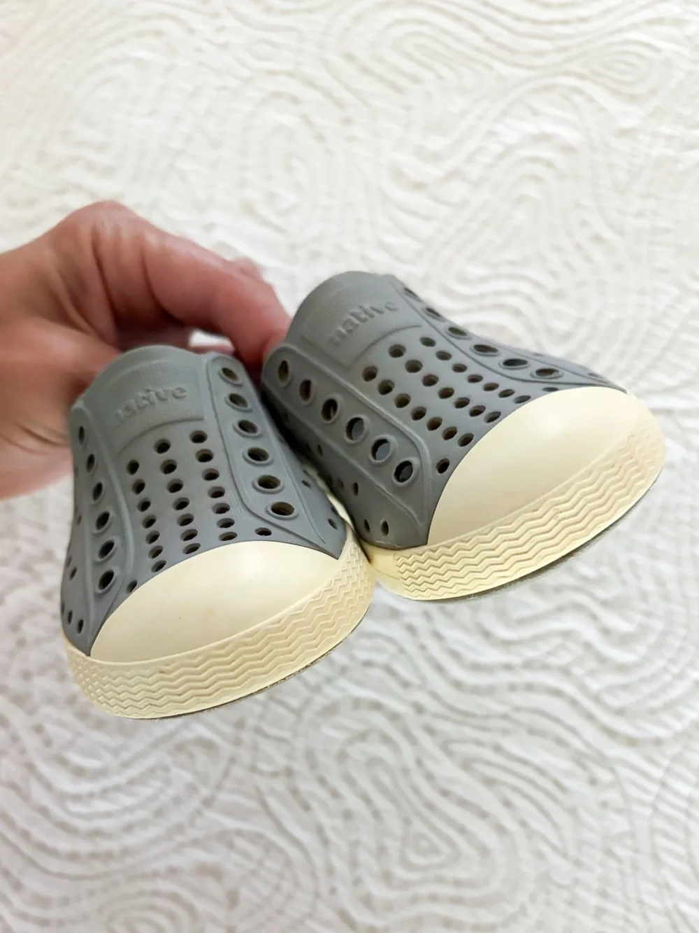 Native Toddler Jefferson Pigeon Gray
